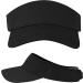 Unisex Adjustable Outdoor Golf Visor | Solid Black Sun Hat for Women & Men | 22-23 inches | Medium Size | 1pc - Buy Online on GoSupps.com