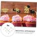 Warmhm 13pcs Graduation Season Cake Insert Dessert Toppers Cardstock Topper 2021 Graduation Party Decorations Graduation Cupcake Picks Graduate Toothpick Glitter Paper Card Stock - Buy Online on GoSupps.com