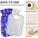 NAANLE Cartoon Robot Heated Hot Water Bottle 1L - Transparent Bed & Foot Pain Relief | Warm & Cold Therapy - Buy Online on GoSupps.com