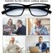5 Pairs Quality Spring Hinge Reading Glasses Blue Light Blocking Anti Glare | Men Women | Black 1.50 - Buy Online on GoSupps.com