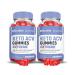 2 Pack Microbio Keto ACV Gummies Extreme 2000MG Micro Bio Keto Gummies Apple Cider Vinegar Formulated with Pomegranate Beet Juice Powder B12 Vegan Non GMO 120 Gummys