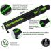 G5 HT Sport Professional Wrist Bandages for Men & Women | Premium Wrist Wraps for Bodybuilding Powerlifting CrossFit & Calisthenics | Black/Neongr n - Buy Online on GoSupps.com
