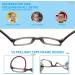 MEETSUN Kids Blue Light Blocking Glasses 2 Pack - Ages 7-12, Anti-Eyestrain, Computer Gaming TV Glasses for Boys Girls - Matte Black + Transparent Brown - Buy Online on GoSupps.com