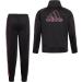 adidas Girls Zip Front Tricot Jacket and Joggers Set - Black/Pink - Size 6 Plus - Buy Online on GoSupps.com