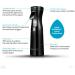 LSAIFATER Continuous Water Mist Hair Spray Bottle 160ml - Perfect for Hairstyles Plants & Cleaning - Black - Buy Online on GoSupps.com