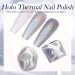 BORN PRETTY Thermal Glitter Nail Polish in Black - Color Changing Holographic Finish - Buy Online on GoSupps.com