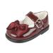 Early Days Baypods Toddler Shoes with Hard Sole Baby Girls First Walking Shoes with Anti-Slip Sole First Walkers Made in England 3 UK Child Burgundy Patent
