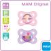 Buy MAM Original Silicone Pacifier Set 0-6 Months | Tooth-Friendly Baby Pacifiers with Box - I Love Mummy Pink & Rainbow Design - Buy Online on GoSupps.com