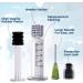 MyMed 10 Pack 1ml Borosilicate Glass Luer Lock Syringe Set with 10GA Blunt Tip Needles - Reusable for Arts, Crafts, Thick Liquids, Oils, Glue, Lab, Ink - Vet Approved & Pet Safe - Buy Online on GoSupps.com