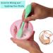 Silicone Face Mask Brush Applicator Set - Facial Makeup Remover Scrubber for Clay, Mud, Charcoal Masks - 2 Pack Red+Green - Buy Online on GoSupps.com