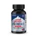 NANOWELL Wild Alaskan rTG Omega-3 Fish Oil 1196mg - EPA DHA Vitamin D3 & E - 120 Softgels 60 Day Supply 120 Count (Pack of 1)