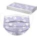 Winfer 50/100 Piece Disposable 3-Layer Mouth Protection - Colorful Adult Face Masks & Neck Scarves for Men & Women - Breathable & Comfortable - Buy Online on GoSupps.com