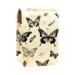 Travel Lipstick Organizer Case Lipstick Case Portable Makeup Bag With Mirror Vintage Seamless Butterflies V948j0qvzr