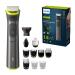 Philips Series 7000 All-in-one Trimmer 14-in-1 Multigroom for face Head and Body One Tool - Ultimate Precision 21 Length Settings (0.5-16 mm) (Model MG7930/15) Black NEW 14-in-1 USB-A