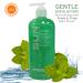 Sun Labs Unscented Exfoliating Body Scrub with Loofah Sponge Mitt - 8 fl. oz Gel for Soft Skin | International Shipping Available - Buy Online on GoSupps.com