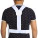 Minifinker Taekwondo Chest Guard - White Vest Protector with Foam Pad - Size S - Buy Online on GoSupps.com