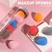 5 Pcs Latex-Free Makeup Sponge Set with Holder - Wet & Dry Beauty Blenders for Foundation & Powder - Buy Online on GoSupps.com