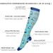 LEOSTEP Compression Socks for Women (3 Pairs) - Knee High Support Stockings 20-30mmHg for Nurse, Flight, Sports, Travel, Pregnancy - S/M Size - Buy Online on GoSupps.com