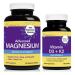 InnovixLabs Magnesium & D3 Bundle Advanced Magnesium (150 Capsules) Vitamin D3 + K2 Supplement (60 Softgels). Supports Healthy Bones Muscles and Immunity. *