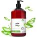 100% pure aloe vera gel directly from Lanzarote Spain moisturizer for face body pimples dry skin after sun sunburn hair gel anus men 500 ml 500 ml (1 Pack)