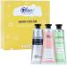 BODY & EARTH  LOVE Hand Cream Gift Set - Hand Cream Set for Women  Shea Butter Hand Care Cream for Dry Hands  3x2.0 oz Travel Size Hand Lotion Set  Christmas Gift Set for Women Yellow