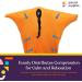 Special Supplies Orange Sensory Body Sock - Stress Relief Cocoon for Boys and Girls - Small 40x27 - Stretchy, Breathable, Safe and Calming - Buy Online on GoSupps.com