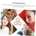 FRCOLOR 9 Pcs Moxibustion Plaster & Eyelash Extension Tape - Green Foam Under Eye Pads & Beauty Tools | International Shipping Available - Buy Online on GoSupps.com