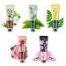 5 Pack Natural Botanical Fragrance Hand Cream Travel Gift Set for Chapped and Work Hands Moisturizing Mini Hand Lotion Travel Size for Men and Women with Natural Shea Butter and Aloe Vera - 30ml 5P Flower Series