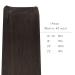 Buy 40cm Real Hair Extensions | 80g Dark Brown Remy Weft Sew-In Tresses for a Natural Look - Buy Online on GoSupps.com