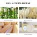 Zenidoo Natural Loofah Exfoliating Body Scrubber - Eco-Friendly Luffa Pads for Shower, Men and Women - Large Size, 2 Pack - Buy Online on GoSupps.com