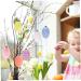 DEARMAMY 12pcs Easter Eggs Easter Hanging Door Ornament Easter Party Favor Egg Ornament Egg Shape Accessories - Buy Online on GoSupps.com