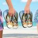 Buy Mnsruu Turquoise Sea Sand Flip Flops - XXL for Women & Men | Home Hotel Spa Travel - Buy Online on GoSupps.com