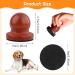 BEANPRECOY Dog Nail File with 8pcs Sandpaper Dog Nail Scratch Board Dog Nail Grinder Wooden Replaceable Sandpaper Dog Nail Trimmers for Polishing Cat and Dog Nails - Buy Online on GoSupps.com