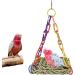 Seagrass Bird Hammock Swing Mat - Colorful Chewing Toy for Parrots & Lovebirds - Buy Online on GoSupps.com