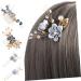 MAGICLULU Bridal Comb 6 Sets Bridal Headwear Wedding Bridal Tiaras Flower Hair Combs Hair Clips for Wedding Party Bridal Hair Clip Hair Combs for Women Hair Accessories Clothing Pearl Bride - Buy Online on GoSupps.com