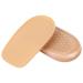 KALIONE Heel Lifts Gel Height Increasing Insoles Soft Shoe Lifts for Uneven Legs Shoe Lifts for Women Men 1/2 Inch Heel Lifts for Leg Length Discrepancy Comfort Half Foot Insoles for Heel Pain Brown 1/2 Inch
