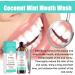 Oralhoe Coconut Mint Mouthwash | Mint Oil Pulling with Tongue Scraper | Fresh Breath - 2 Pcs | International Shipping - Buy Online on GoSupps.com