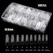 Sularpek Nail Tips - 500 Clear Fake Nails for Acrylic Art | 10 Sizes Transparent Toenails for Women DIY Nail Design - Buy Online on GoSupps.com