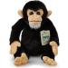 Zappi Co Chimpanzee Plush Toy (20cm) - Eco-Friendly & Huggable Chimp for Primate-Loving Kids | 100% Recycled - Buy Online on GoSupps.com