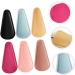  FRCOLOR FRCOLOR Set of 6 Eyebrow Grooming Scissors PU Leather Cases Delicate Cases - Buy Online on GoSupps.com