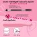 PRO DIY Eyelash Extension Kit - 280 PCs Individual Cluster Eyelashes Applicator & Brush for Beginners - 9-16 Mix 40D-D - Buy Online on GoSupps.com
