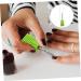 MERRYHAPY Nail Polisher Nail Art Drill Bits Women Manicure Supplies Manicure Nail Bits Nail Bits for Nail Drill Nails Drill Bits Safety Bits for Nail Drill Manicure Accessories 7.00X1.30X1.30CM Green - Buy Online on GoSupps.com