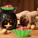 Fowybe 50 Wax Melting Inserts - Reusable Wax Warmer Replacement Cups for Candlestick & Electric Wax Burners - Black - Buy Online on GoSupps.com