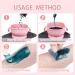 Whaeoy Wax Warmer - 400ml Silicone Pot Insert Foldable Design Melts Wax 30-120 C Easy to Clean | Shop Internationally - Buy Online on GoSupps.com