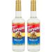 Torani Vanilla Flavour Syrup 750ml bottle 2 Pack Transparent & Flavored Flavour Syrup Pump for 750ml Syrup+ Flavour Syrup Pump Vanilla 750 ml (Pack of 2) - Buy Online on GoSupps.com
