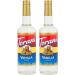 Torani Vanilla Flavour Syrup 750ml bottle 2 Pack Transparent & Caramel Classic Flavour Syrup 750ml bottle 2 Pack light brown Syrup+Caramel Classic Flavour Syrup Vanilla 750 ml (Pack of 2) - Buy Online on GoSupps.com
