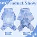 Buy XXS Blue Cotton Dog Sweater with Legs | Windproof Puppy Overall & Warm Pajamas for Small Medium Dogs - Buy Online on GoSupps.com
