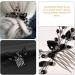 MAGICLULU Black Crystal Hair Accessories Bridesmaid Hair Accessories Bridal Headwear Women Insert Comb Elegant Bride Headdress Inserted Hair Comb Bride Hair Accessories Crystals Hair Comb - Buy Online on GoSupps.com