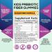 Kids Fiber Gummy Bears - Sugar Free Plant Based Prebiotic - Digestive Health & Regularity - 60 Vegan Berry Gummies - Buy Online on GoSupps.com
