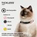 Tickless Mini Cat Ultrasonic Tick & Flea Repeller - Chemical-Free Rosegold - Buy Online on GoSupps.com